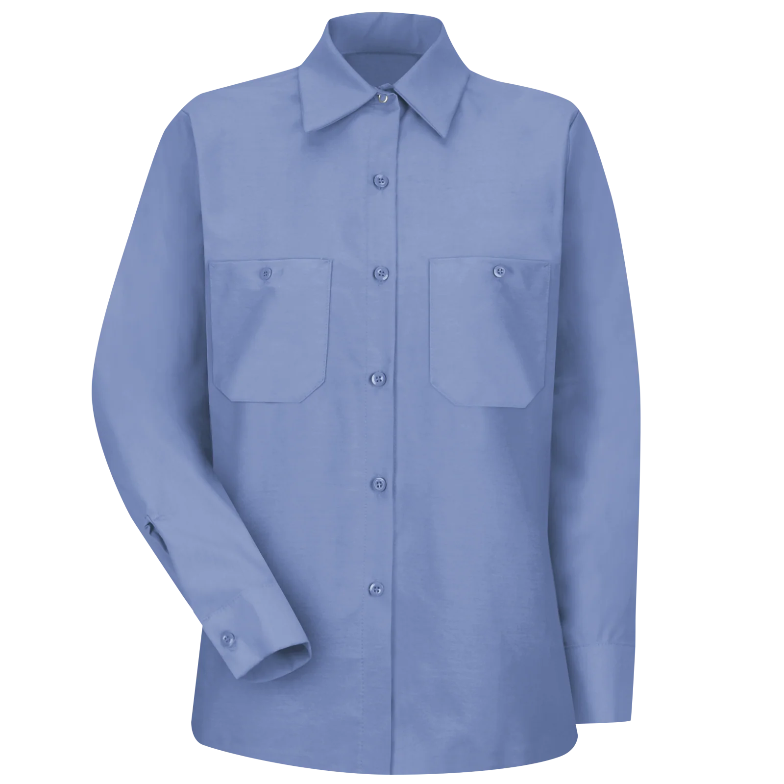 Red Kap Women's Long Sleeve Industrial Work Shirt - Image 4