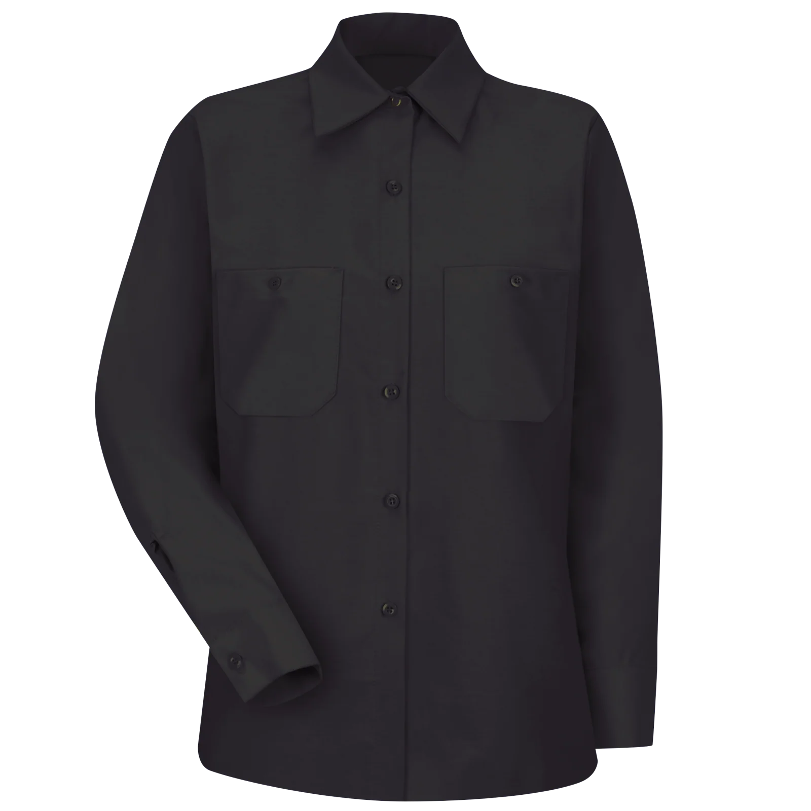 Red Kap Women's Long Sleeve Industrial Work Shirt - Image 5
