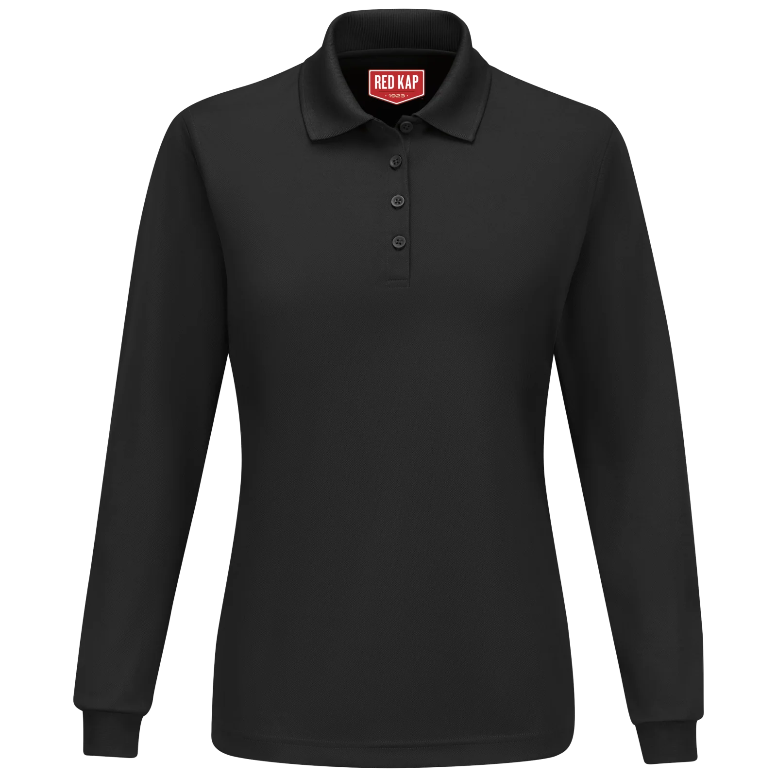 Red Kap  Women's Long Sleeve Performance Knit® Polo-SK7L - Image 4