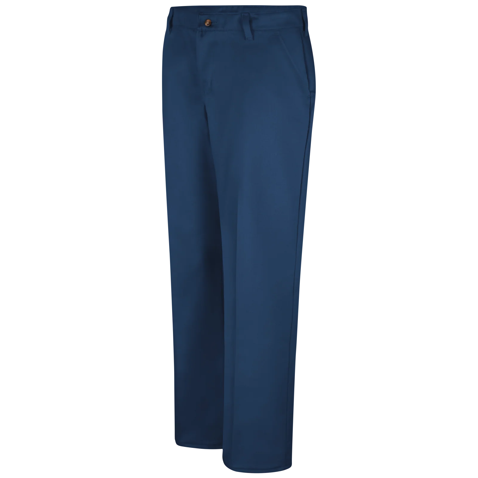 Red Kap Women's Plain Front Cotton Pant -Navy