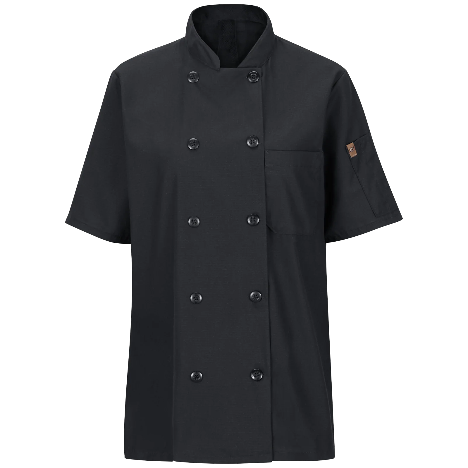 Red Kap Women's Short Sleeve Chef Coat with OilBlok + MIMIX® - Image 2