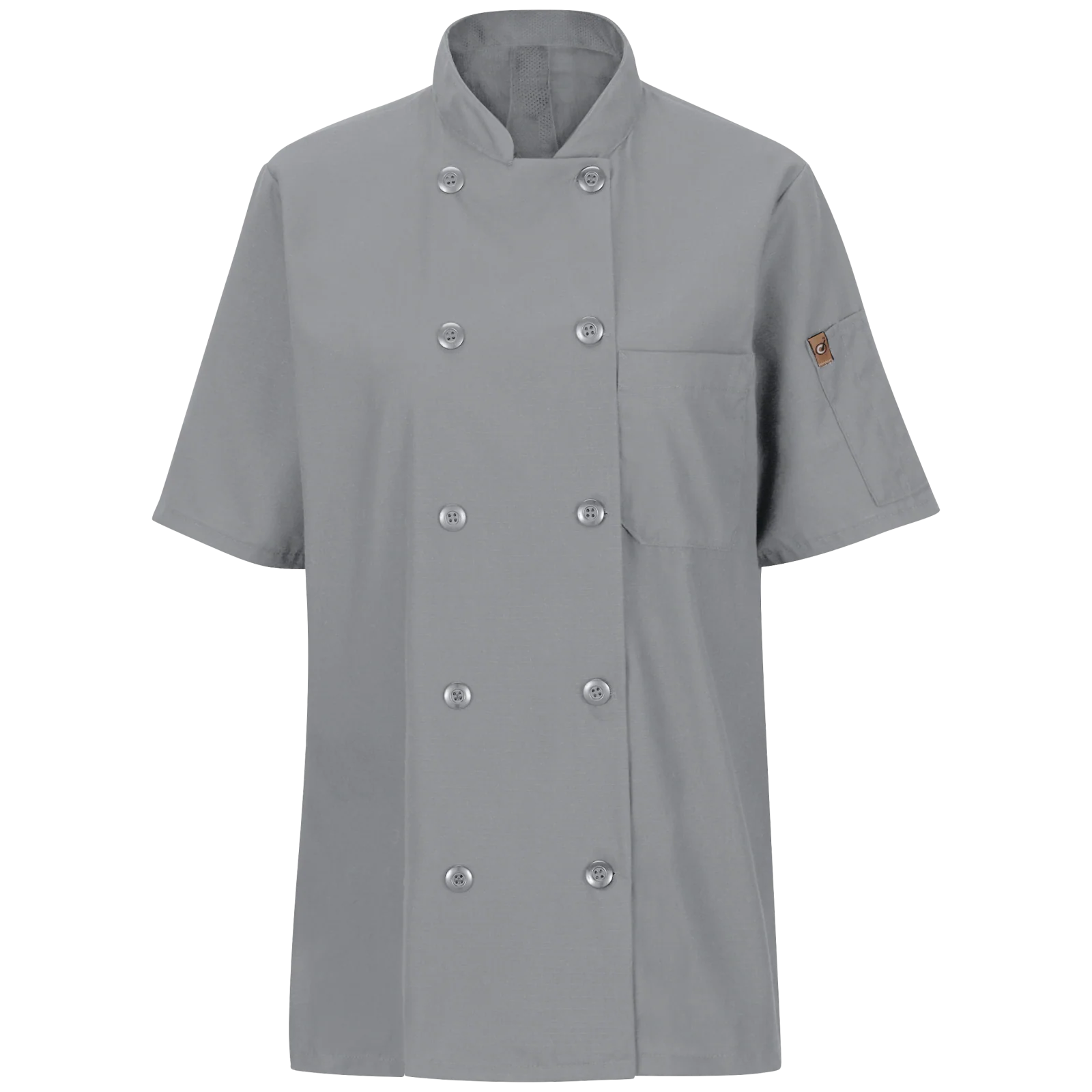 Red Kap Women's Short Sleeve Chef Coat with OilBlok + MIMIX® - Image 3
