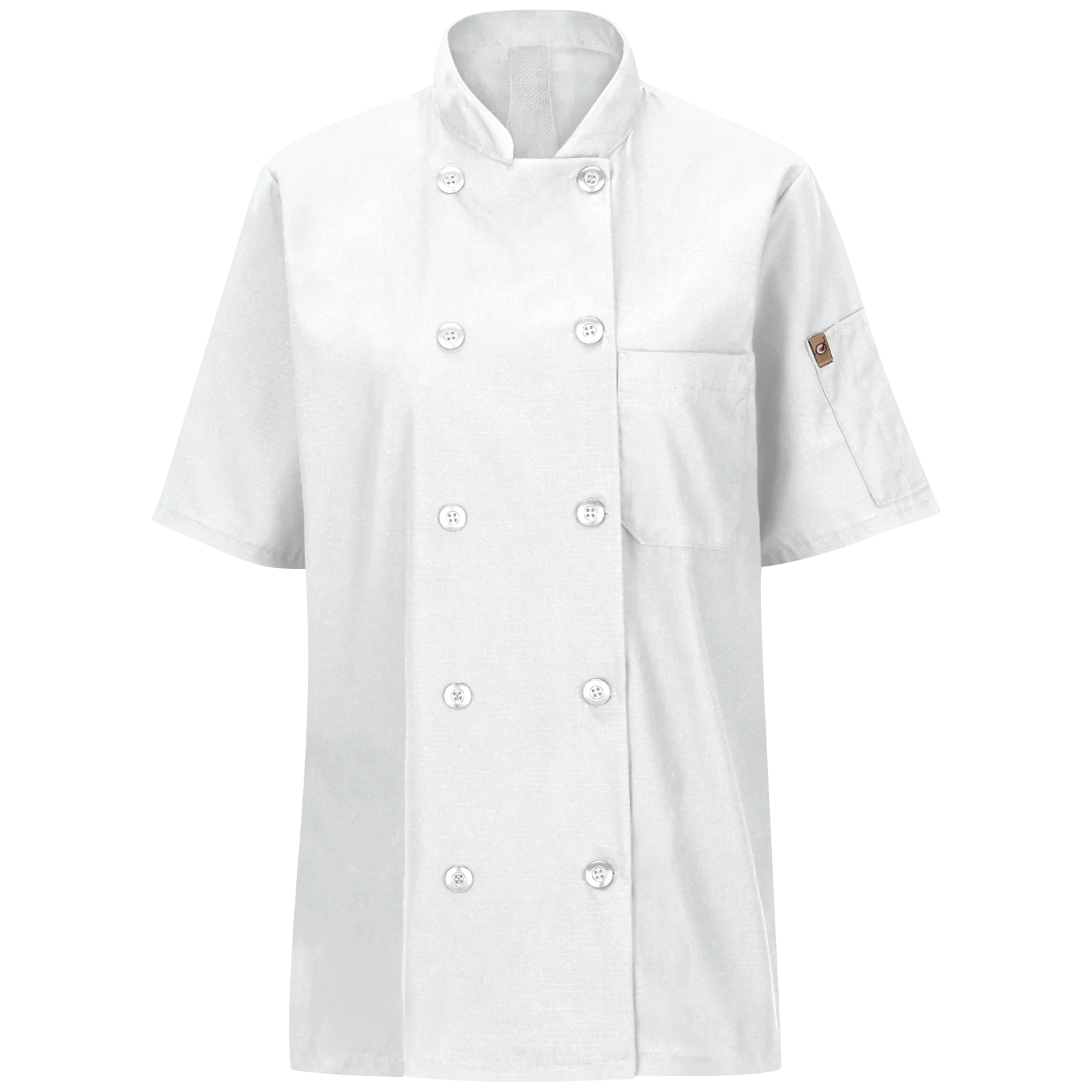 Red Kap Women's Short Sleeve Chef Coat with OilBlok + MIMIX® - Image 4