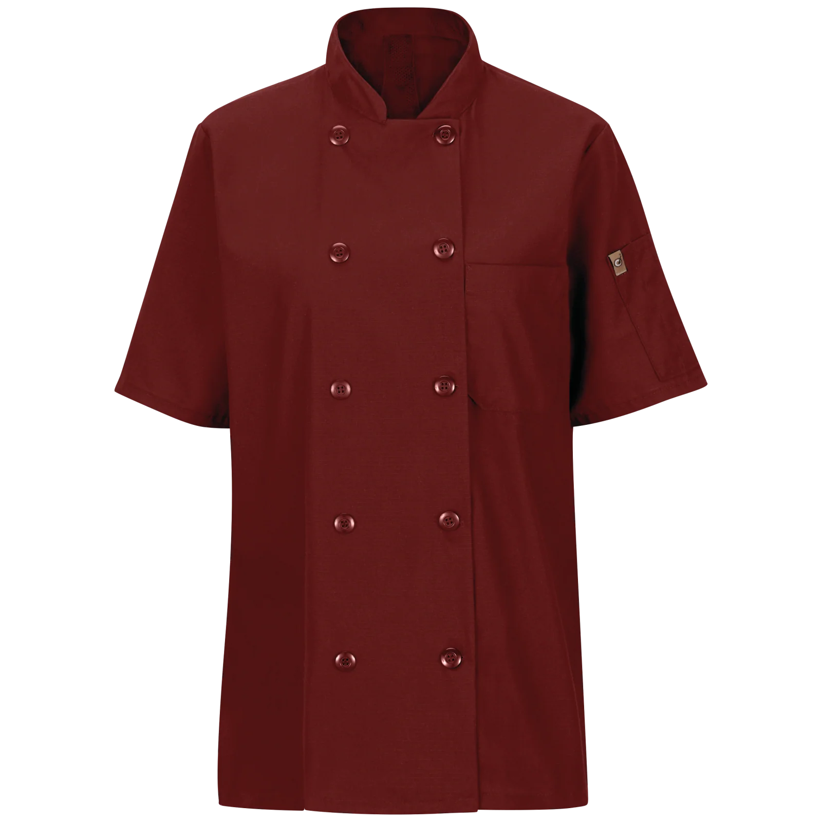 Red Kap Women's Short Sleeve Chef Coat with OilBlok + MIMIX® - Image 5