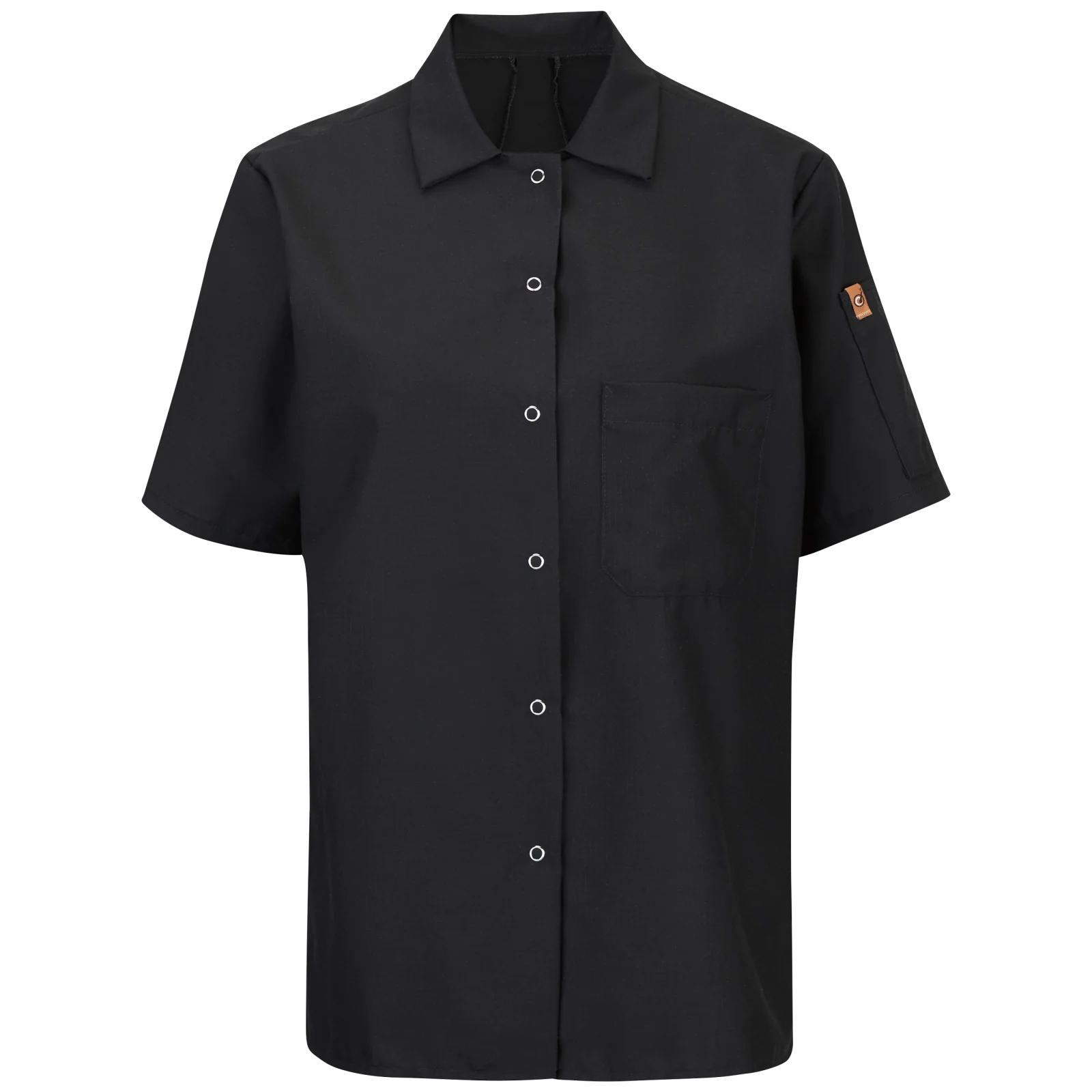 Red Kap Women's Short Sleeve Cook Shirt with OilBlok + MIMIX® - Image 2