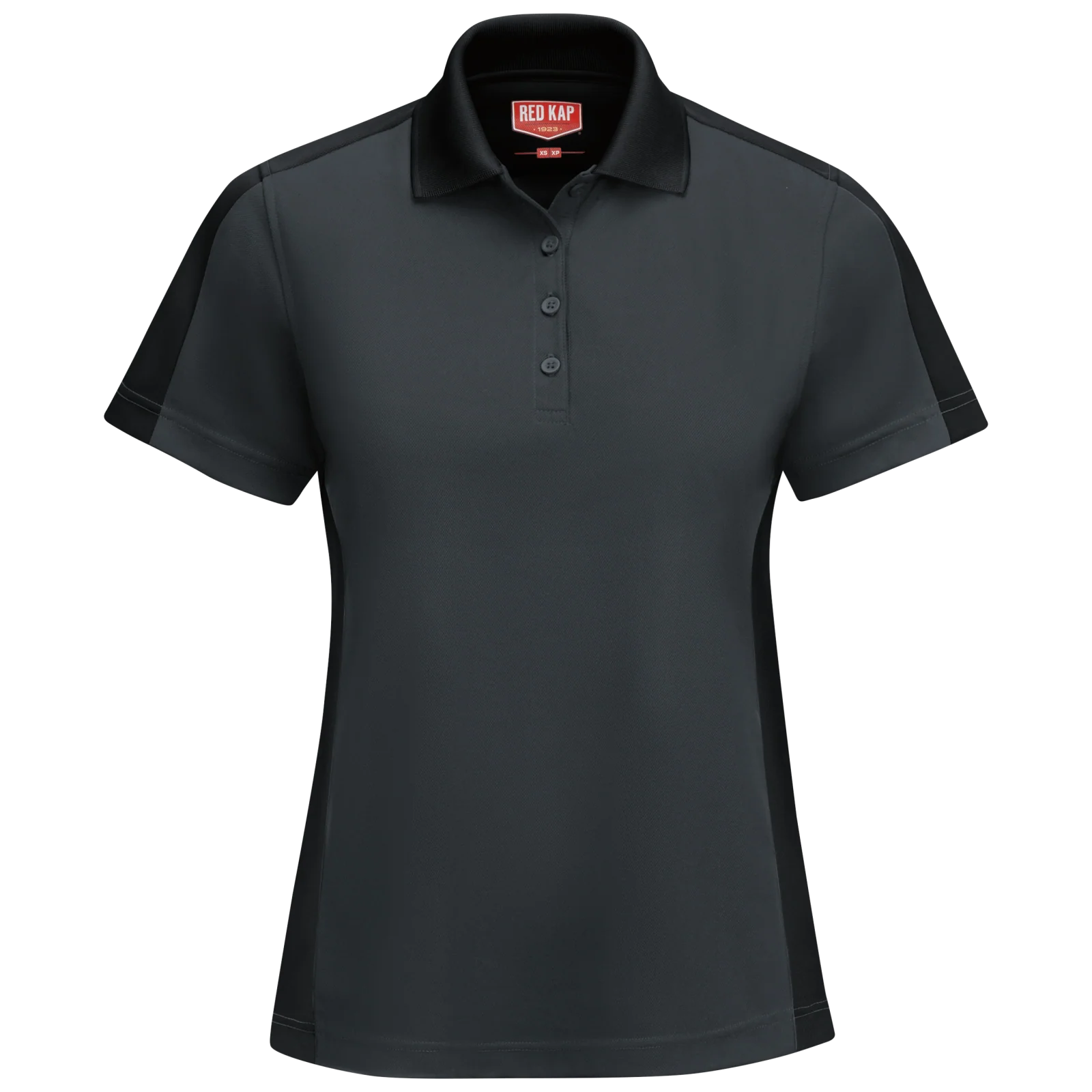 Red Kap Women's Short Sleeve Performance Knit® Two-Tone Polo-(SK53) - Image 5