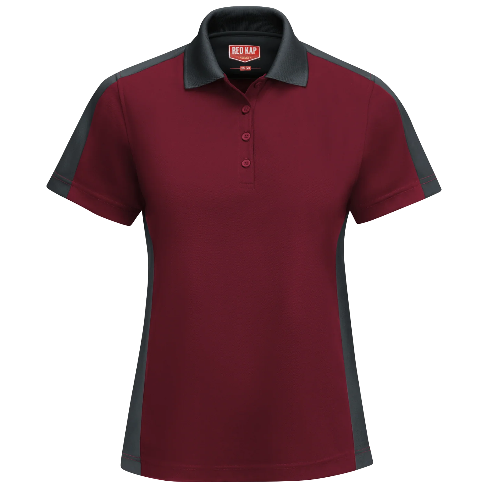 Red Kap Women's Short Sleeve Performance Knit® Two-Tone Polo-(SK53) - Image 6