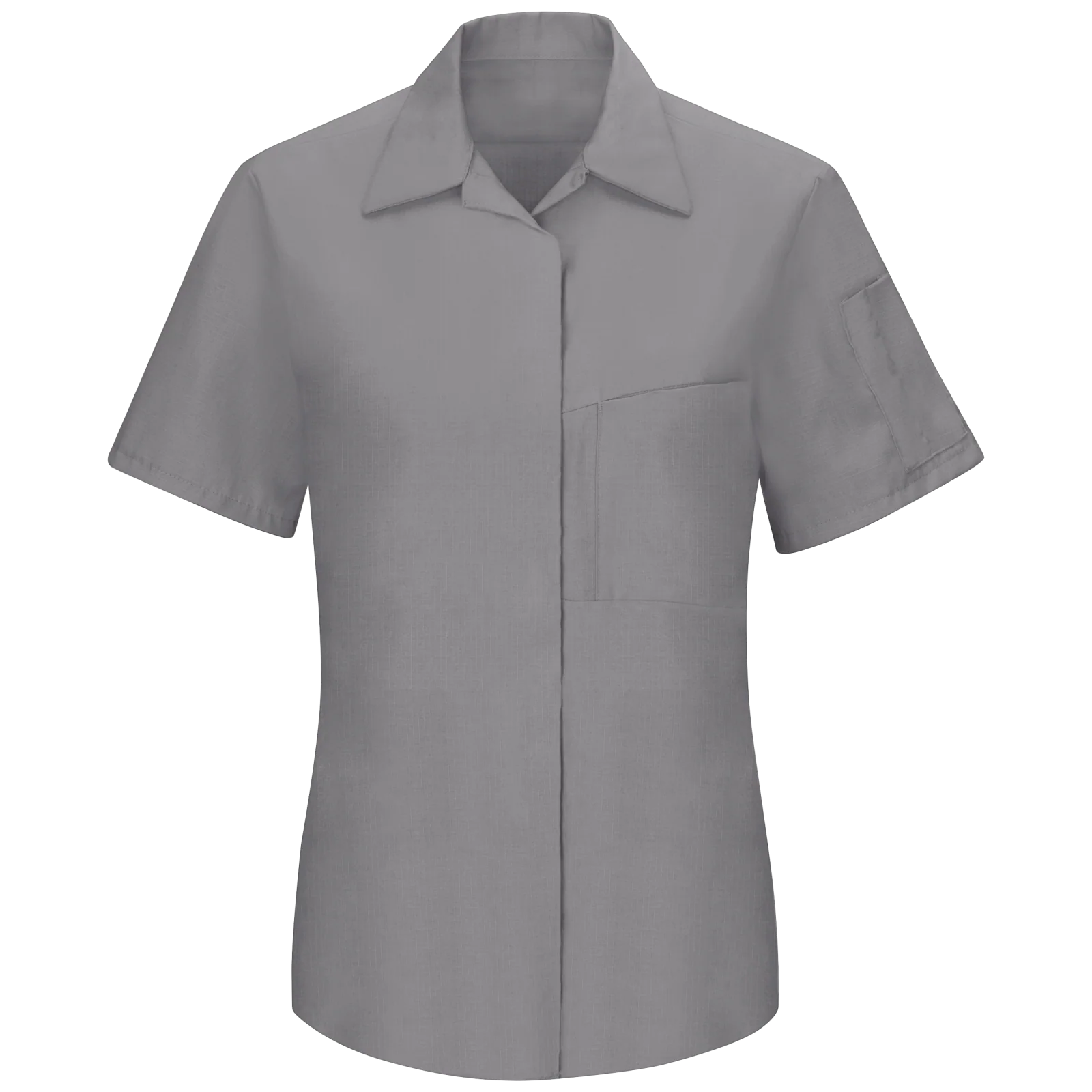 Red Kap Women's Short Sleeve Performance Plus Shop Shirt with OilBlok Technology - Image 4