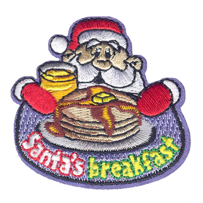 Santa's Breakfast Patch