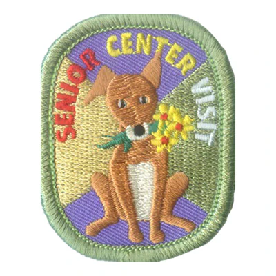 Senior Center Visit Patch