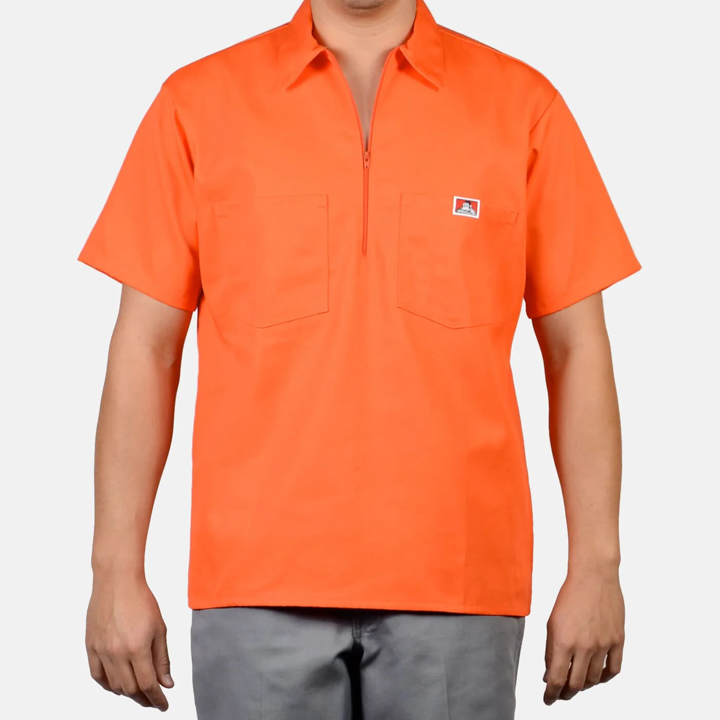 Ben Davis Short Sleeve Solid 1/2 Zip - Image 10
