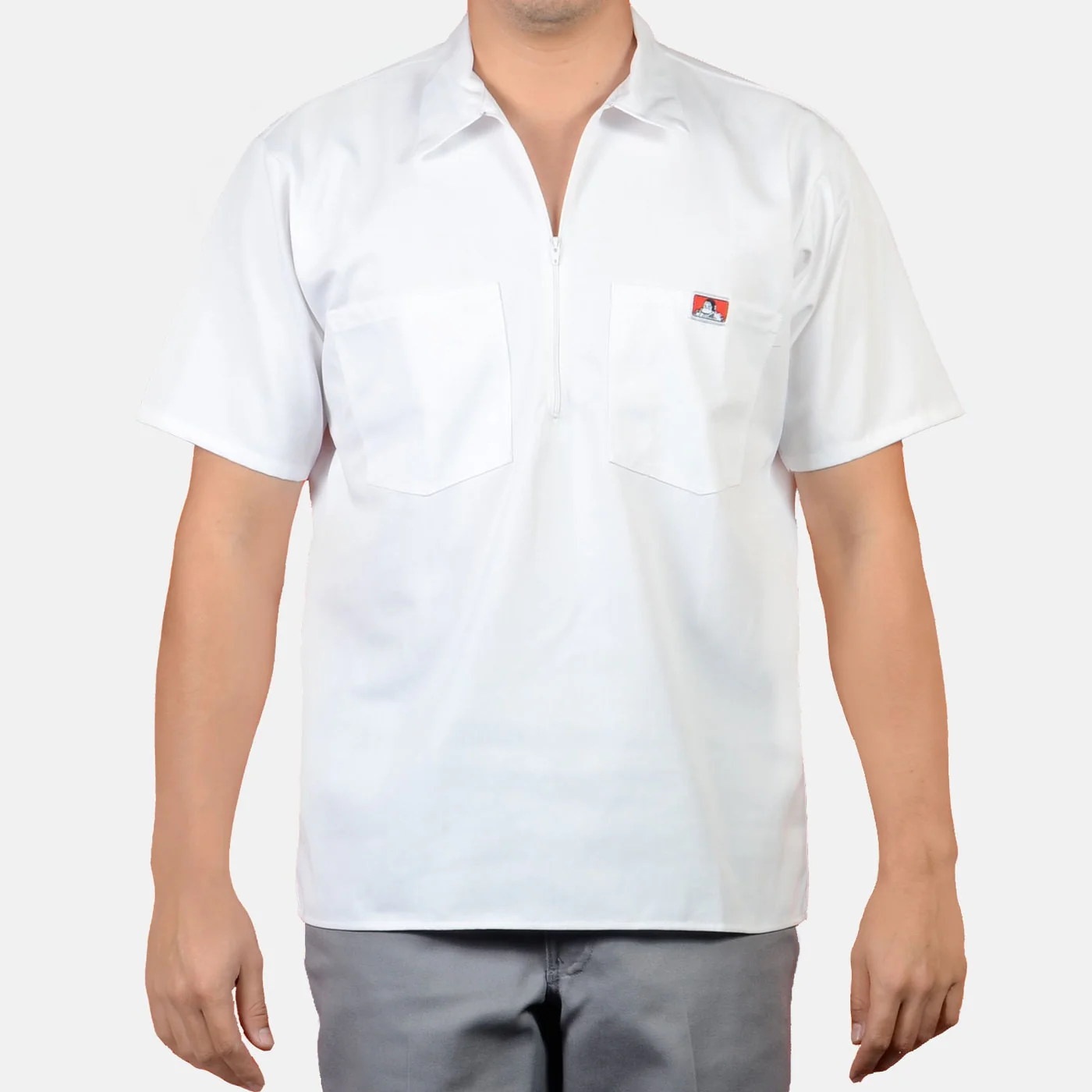 Ben Davis Short Sleeve Solid 1/2 Zip - Image 12