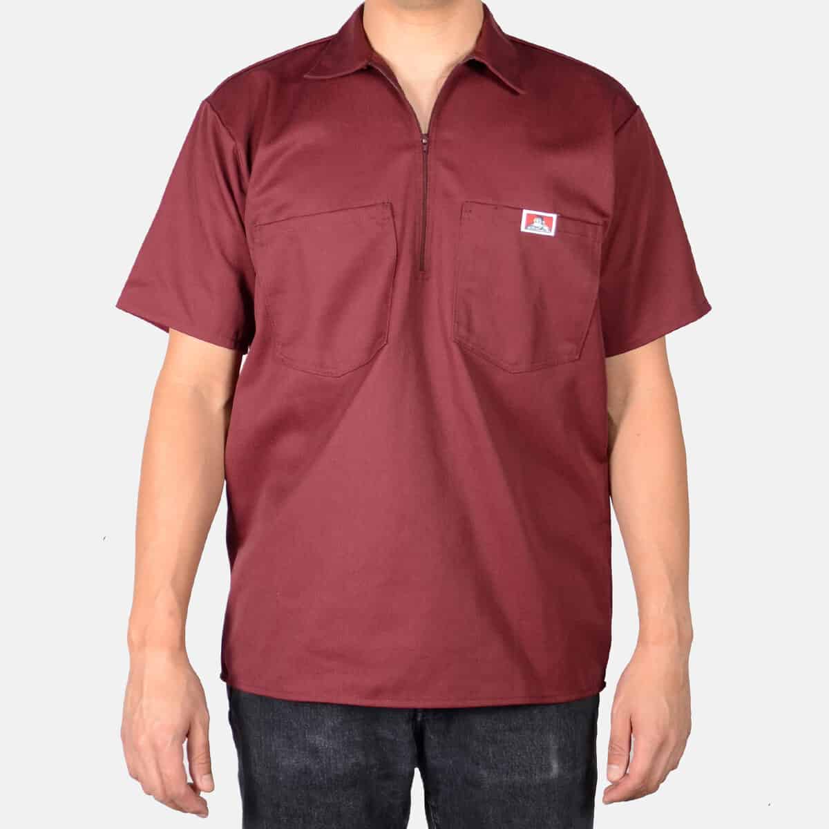 Ben Davis Short Sleeve Solid 1/2 Zip - Image 5