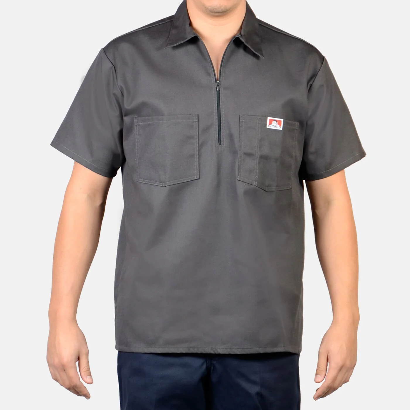 Ben Davis Short Sleeve Solid 1/2 Zip - Image 6