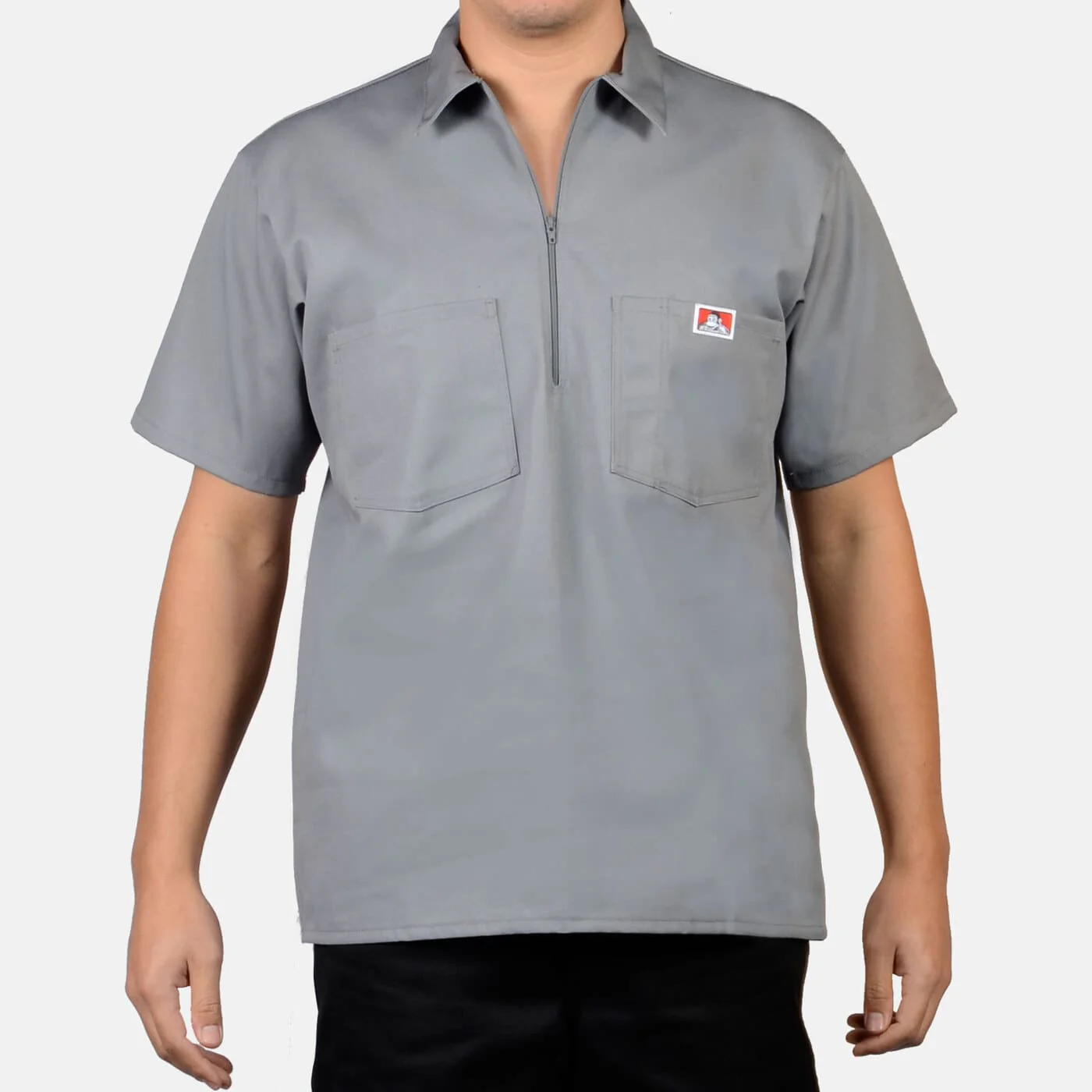 Ben Davis Short Sleeve Solid 1/2 Zip - Image 7