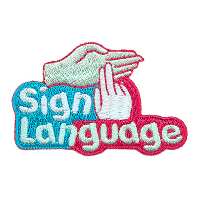 Sign Language Patch