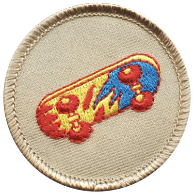 Skateboard Patrol Patch