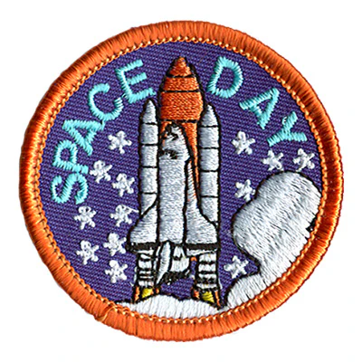 Space Day Patch