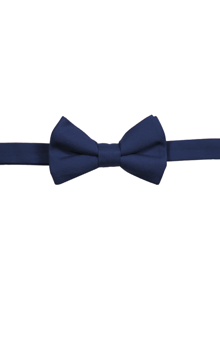 Blue Generation Teflon Treated Twill Bow Tie - Image 3