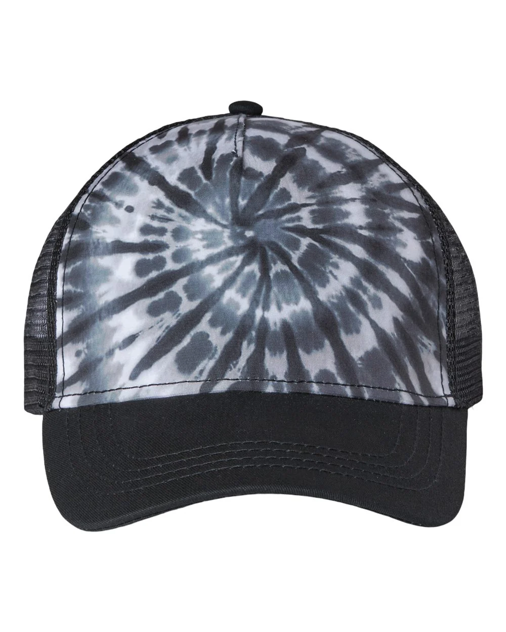 Tie-Dyed Five-Panel Trucker Cap - Image 13