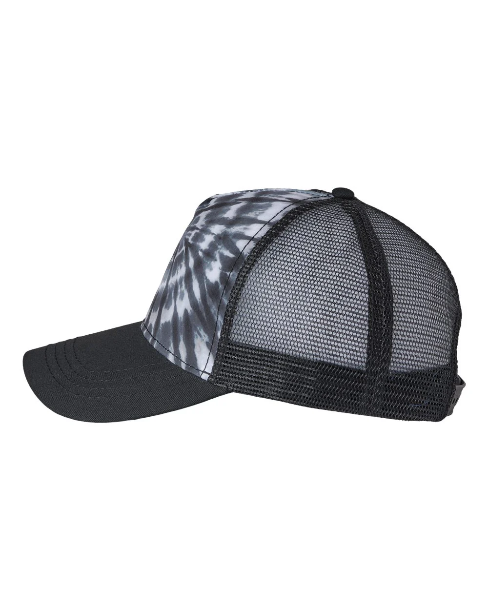 Tie-Dyed Five-Panel Trucker Cap - Image 14