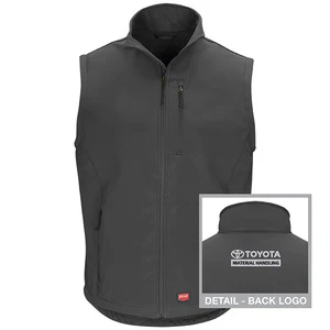 Toyota® Material Handling Soft Shell Vest W/Logo - Charcoal  - 3290CH