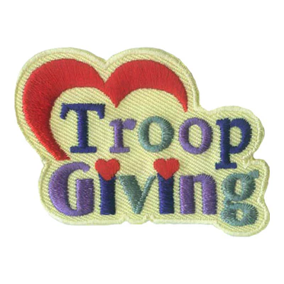 Troop Giving Patch