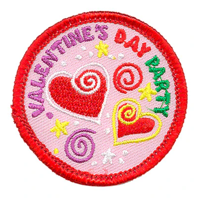 Valentine's Day Party Patch
