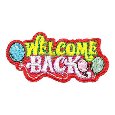 Welcome Back Patch