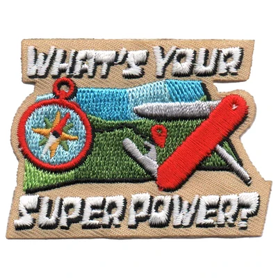 What's Your Super Power? Patch