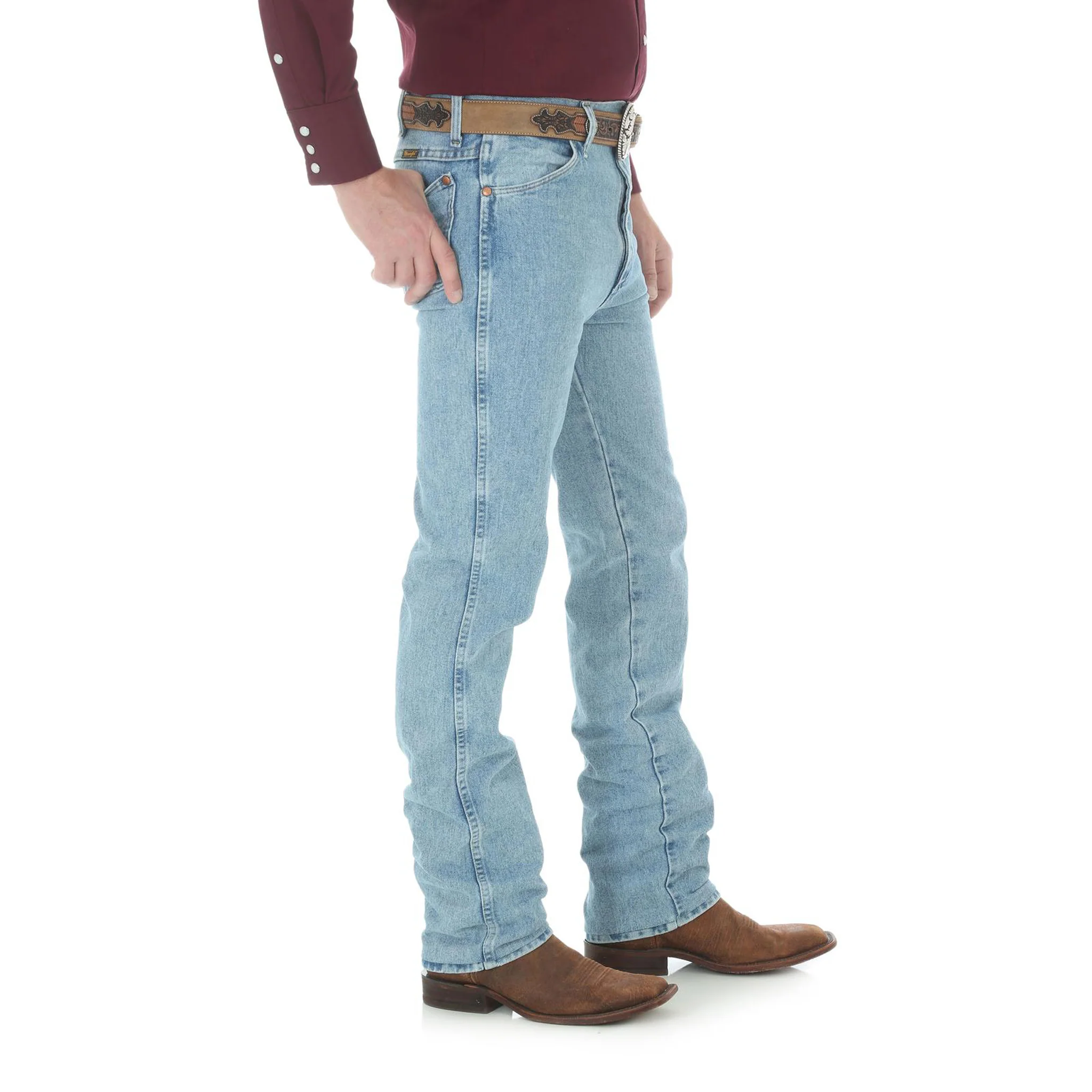 Wrangler® 936ATW Cowboy Cut® Slim Fit Jeans, Clearance - Image 2