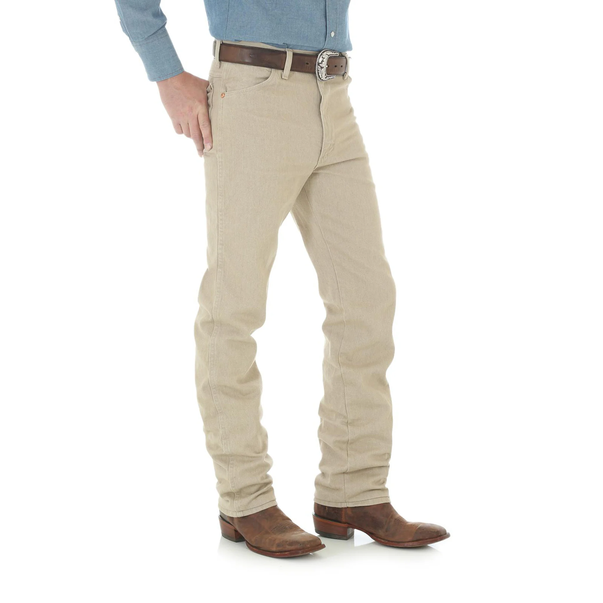 Wrangler® 936TAN Cowboy Cut® Slim Fit Jeans, Clearance - Image 2