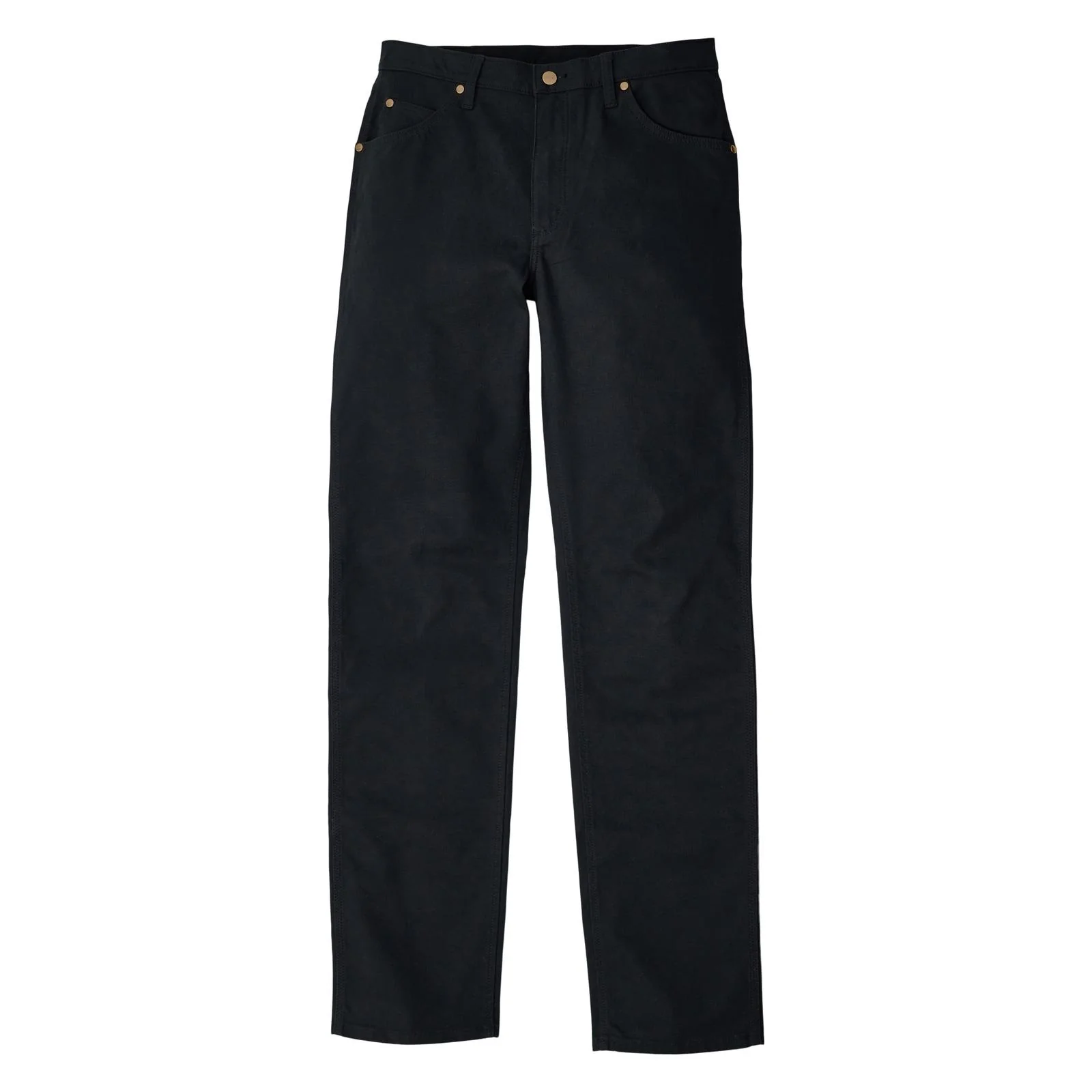 Wrangler® Men's Premium Performance Tough Comfort Cowboy Cut® Regular Fit Canvas Jean - Black  112361551 - Image 3