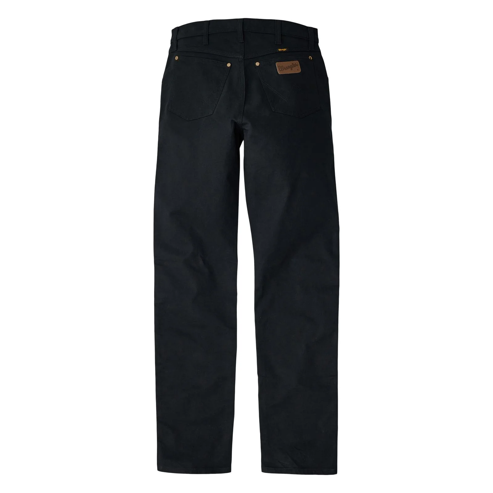 Wrangler® Men's Premium Performance Tough Comfort Cowboy Cut® Regular Fit Canvas Jean - Black  112361551 - Image 5