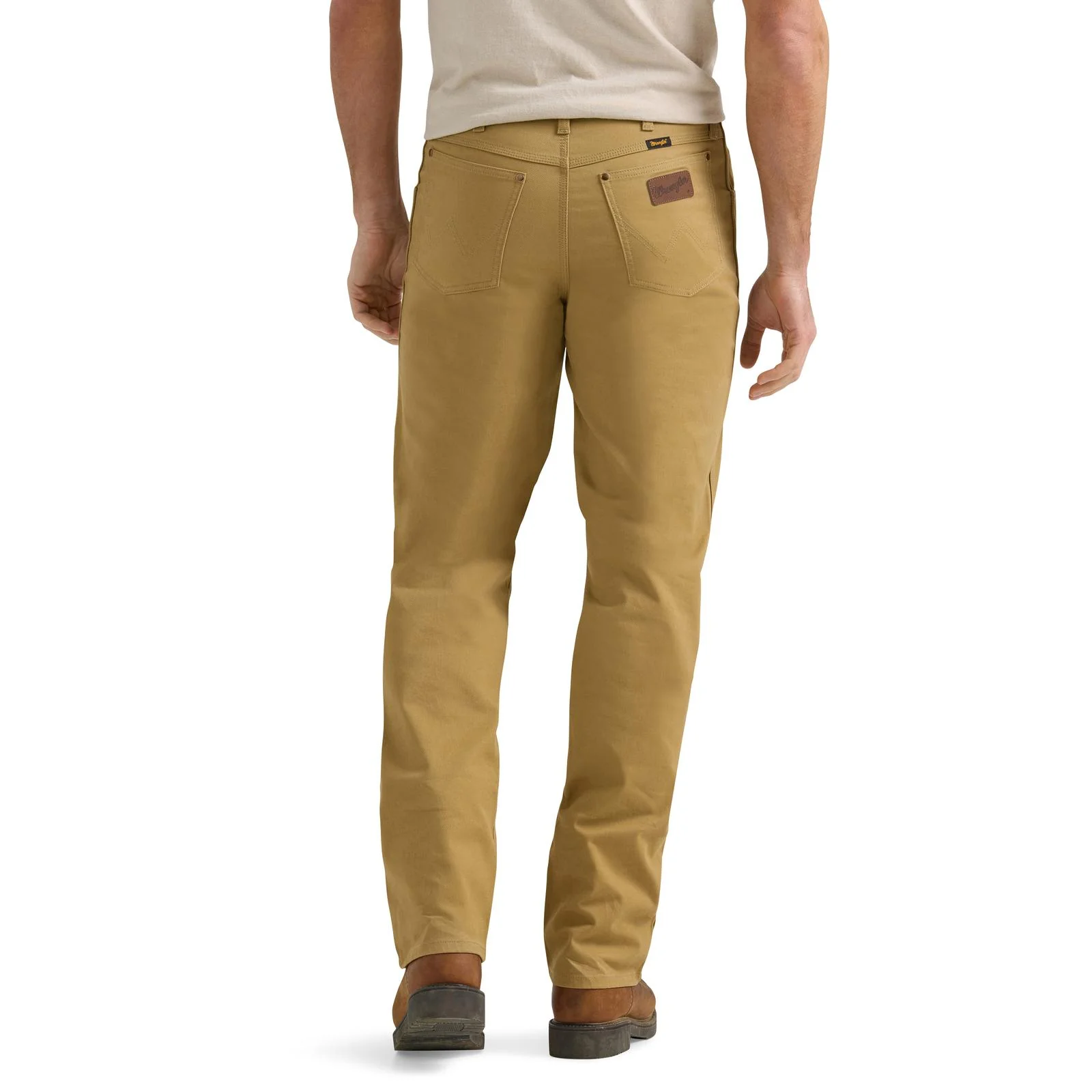 Wrangler® Men's Premium Performance Tough Comfort Cowboy Cut® Regular Fit Canvas Jean - Kelp   112361466 - Image 5
