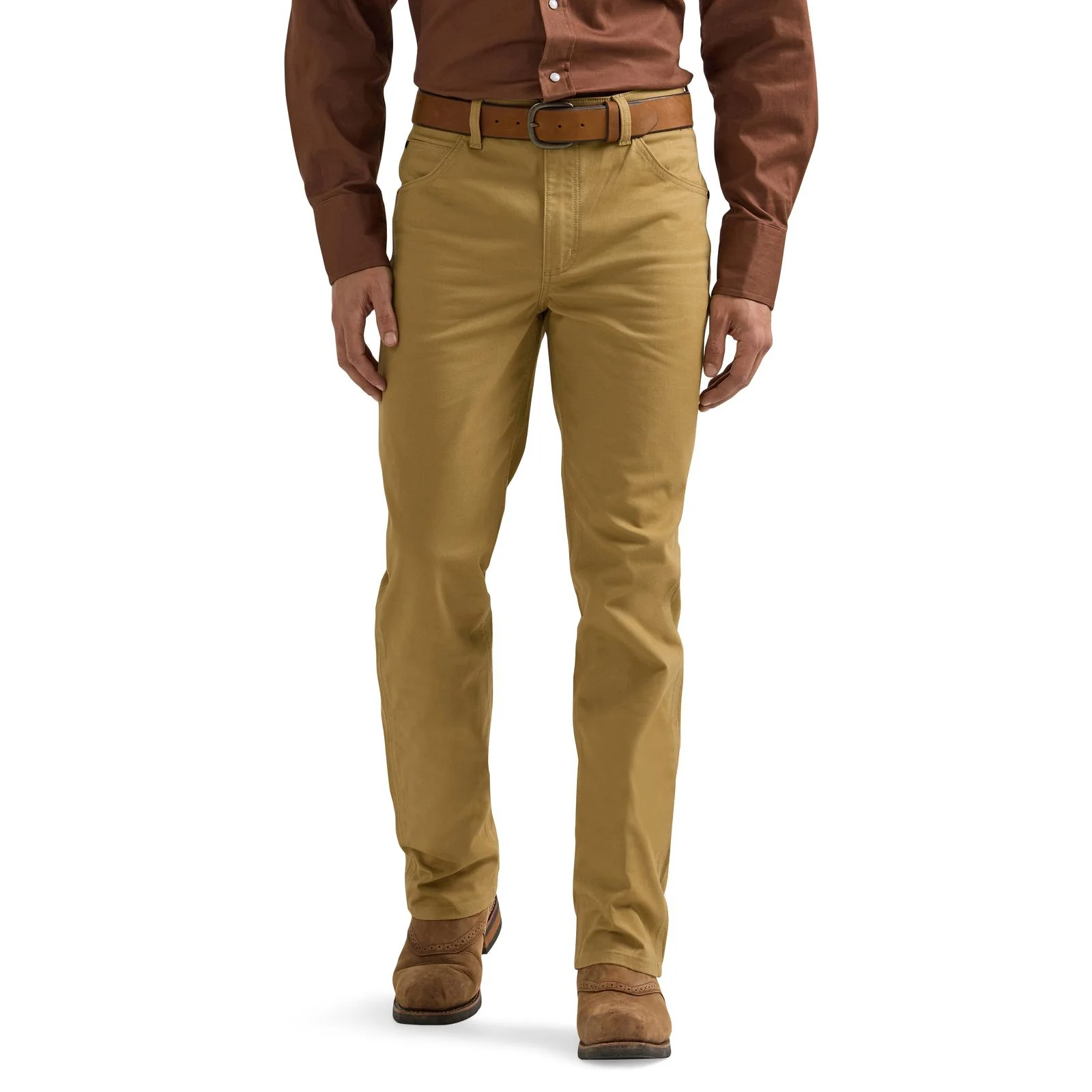Wrangler® Men's Premium Performance Tough Comfort Cowboy Cut® Slim Fit Canvas Jean - Kelp    112361473 - Image 4
