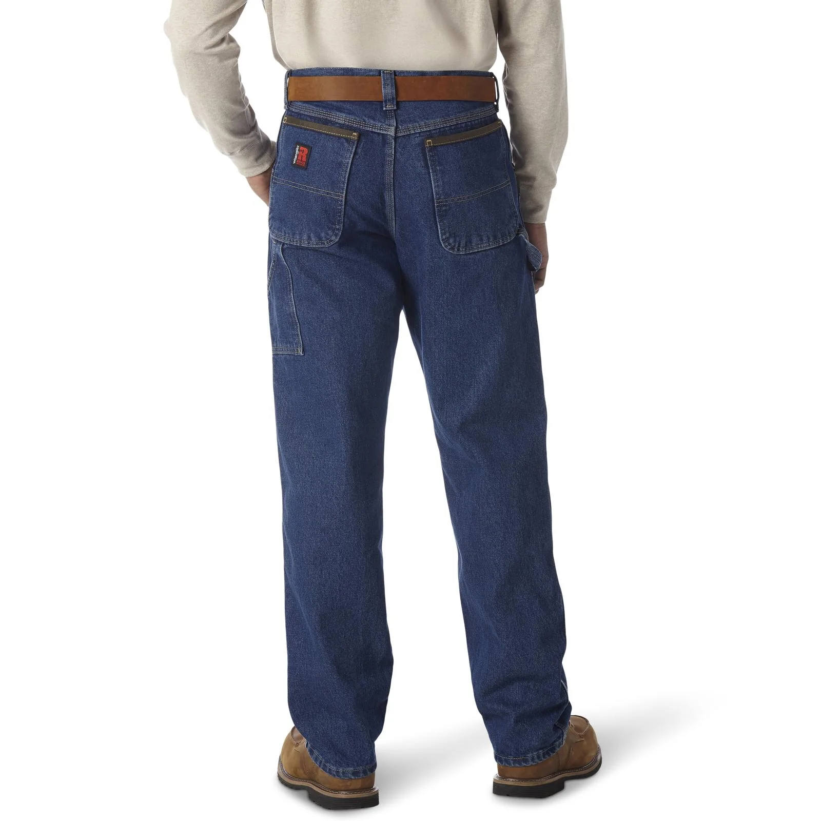 Wrangler® RIGGS WORKWEAR® Men's Carpenter Jean - Antique Indigo 3W020AI - Image 3