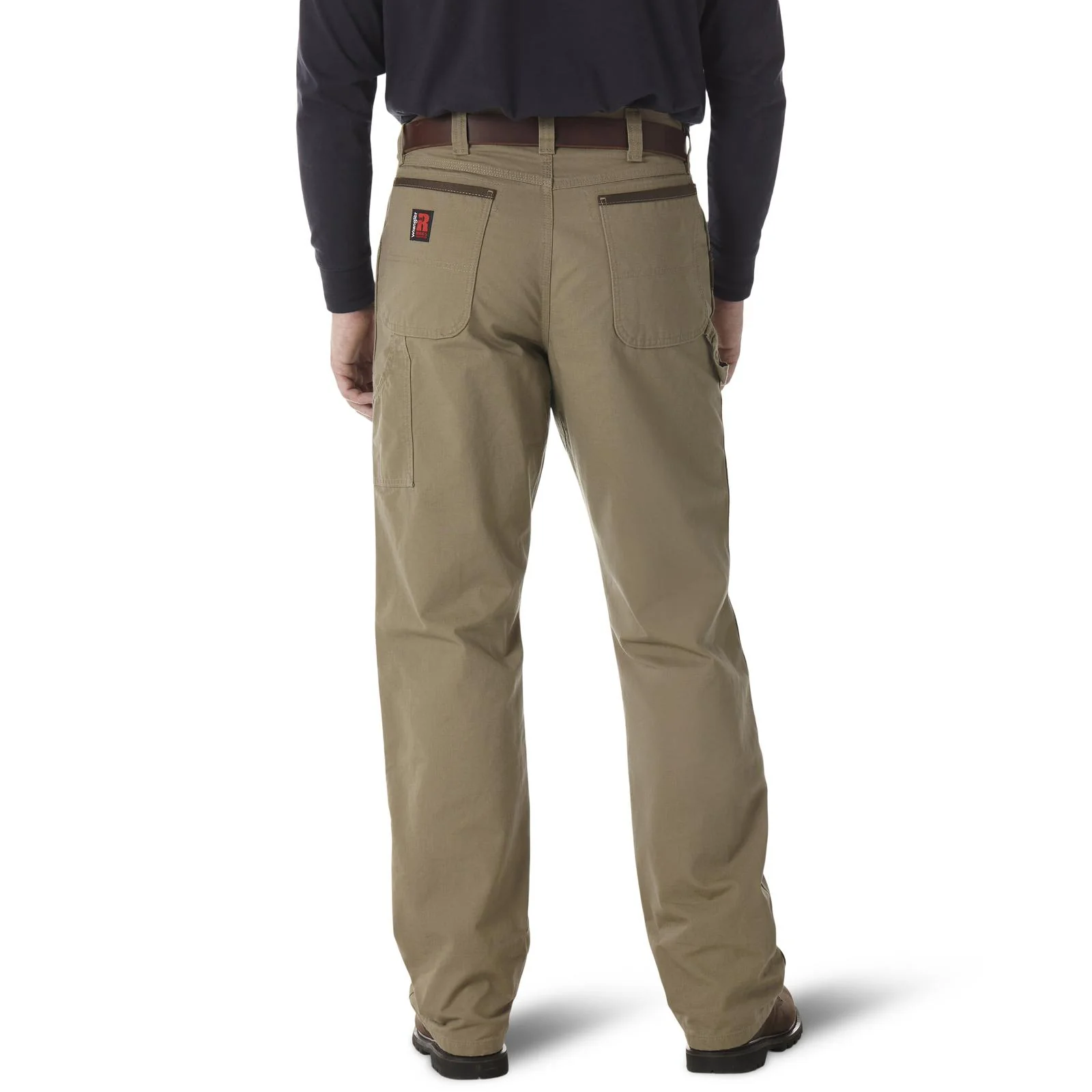 Wrangler® RIGGS WORKWEAR® Men's Carpenter Jean - Bark - Image 3