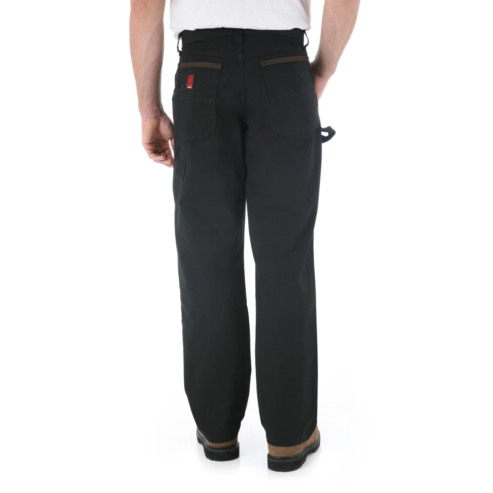 Wrangler® RIGGS WORKWEAR® Men's Carpenter Jean - Black - Image 3