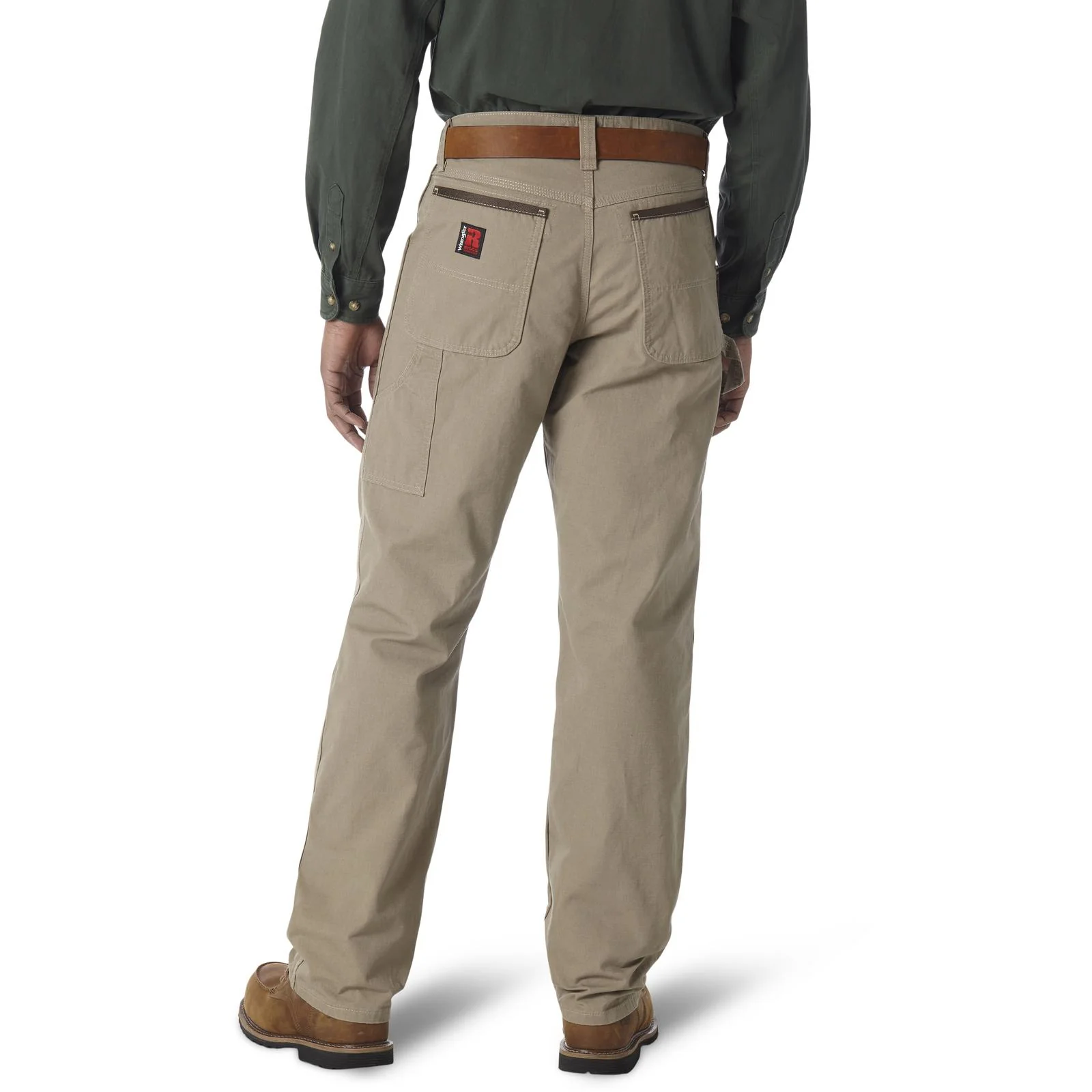 Wrangler® RIGGS WORKWEAR® Men's Carpenter Jean - Dark Khaki - Image 3