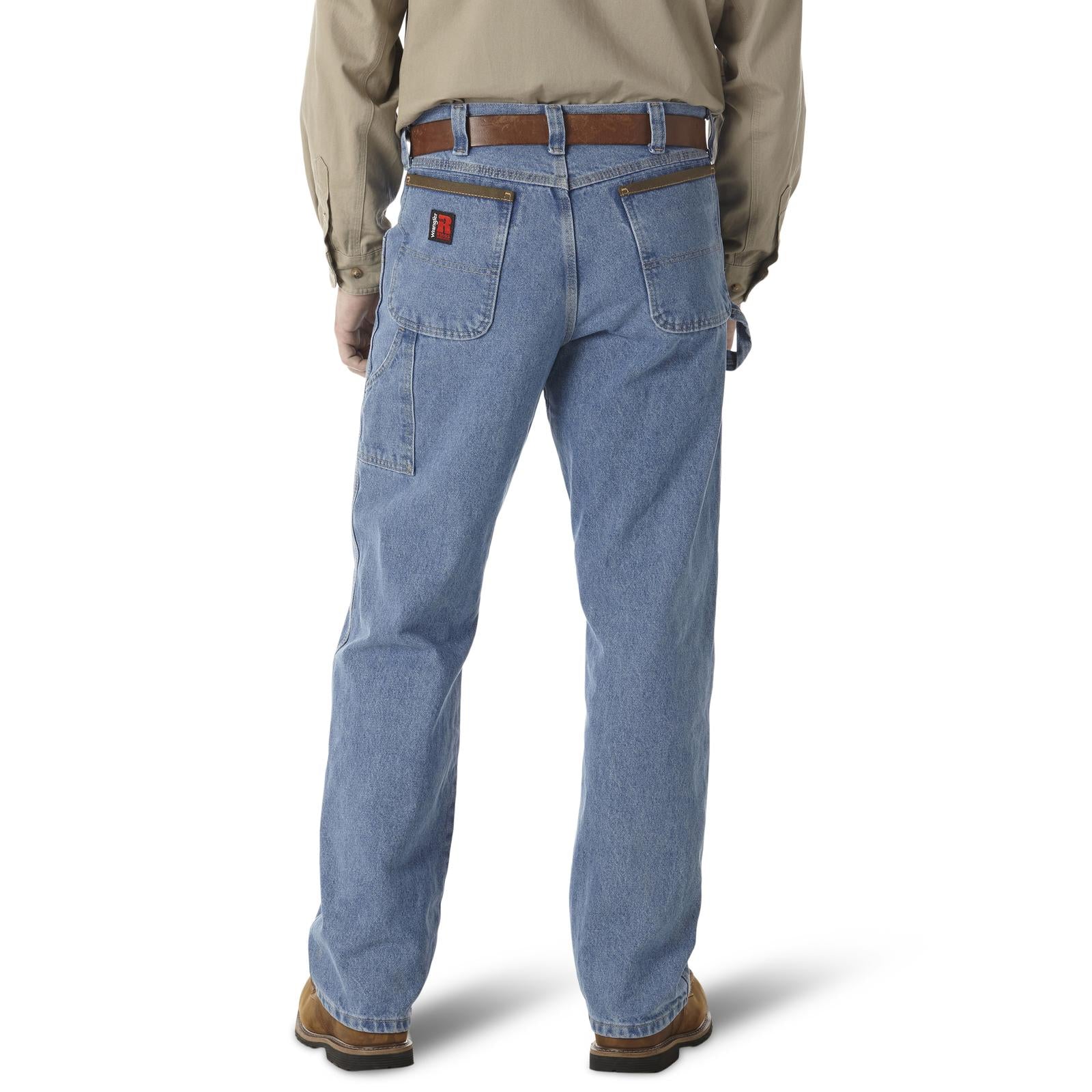 Wrangler® RIGGS WORKWEAR® Men's Carpenter Jean - Vintage Indigo 3W020VI - Image 3