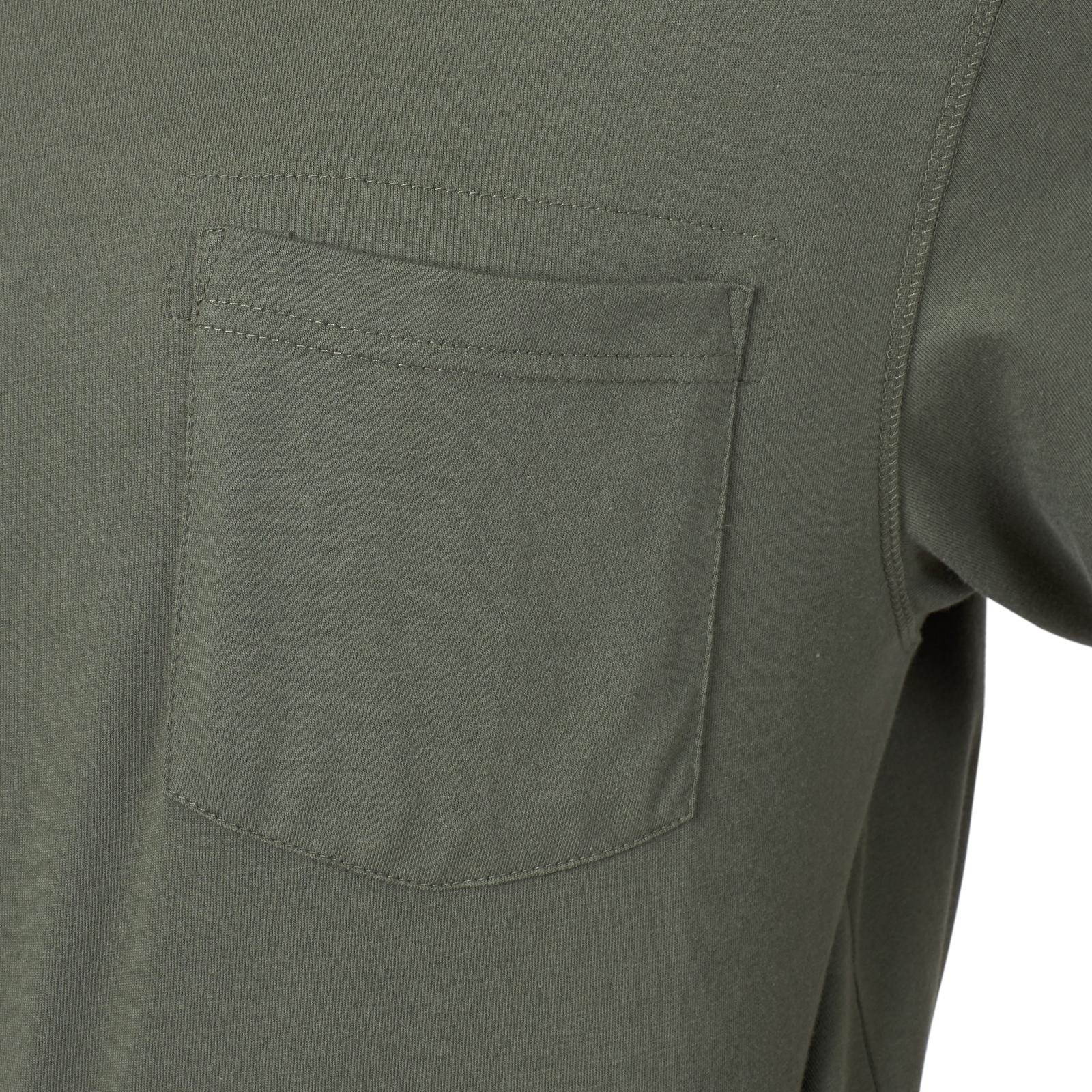 Wrangler® RIGGS Workwear® Short Sleeve 1 Pocket Performance T-Shirt - Hazel Green -3W701HG - Image 3