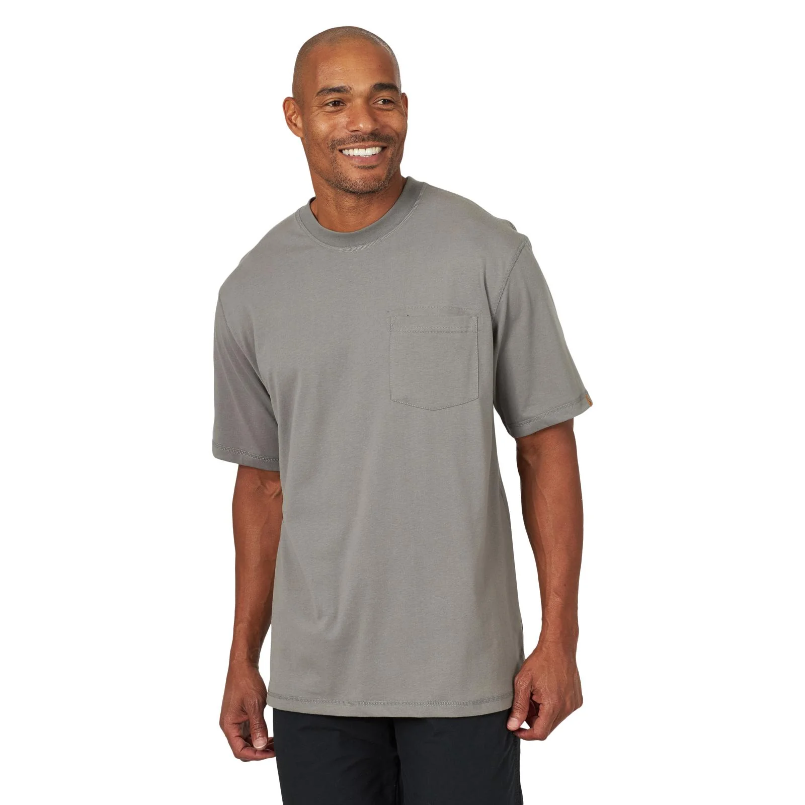 Wrangler® RIGGS Workwear® Short Sleeve 1 Pocket Performance T-Shirt - Nickel -3W701NK