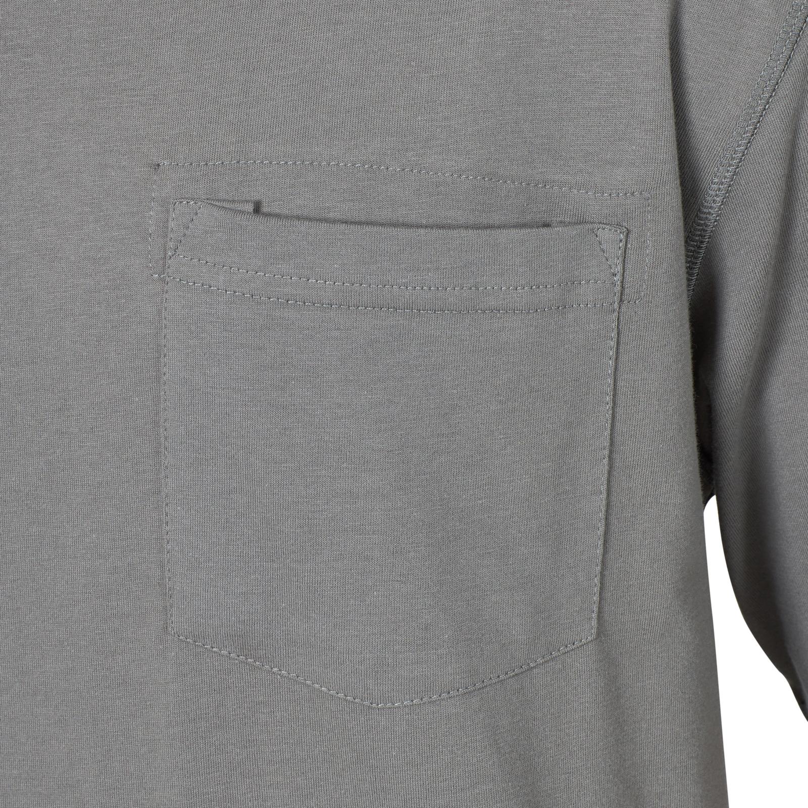 Wrangler® RIGGS Workwear® Short Sleeve 1 Pocket Performance T-Shirt - Nickel -3W701NK - Image 3