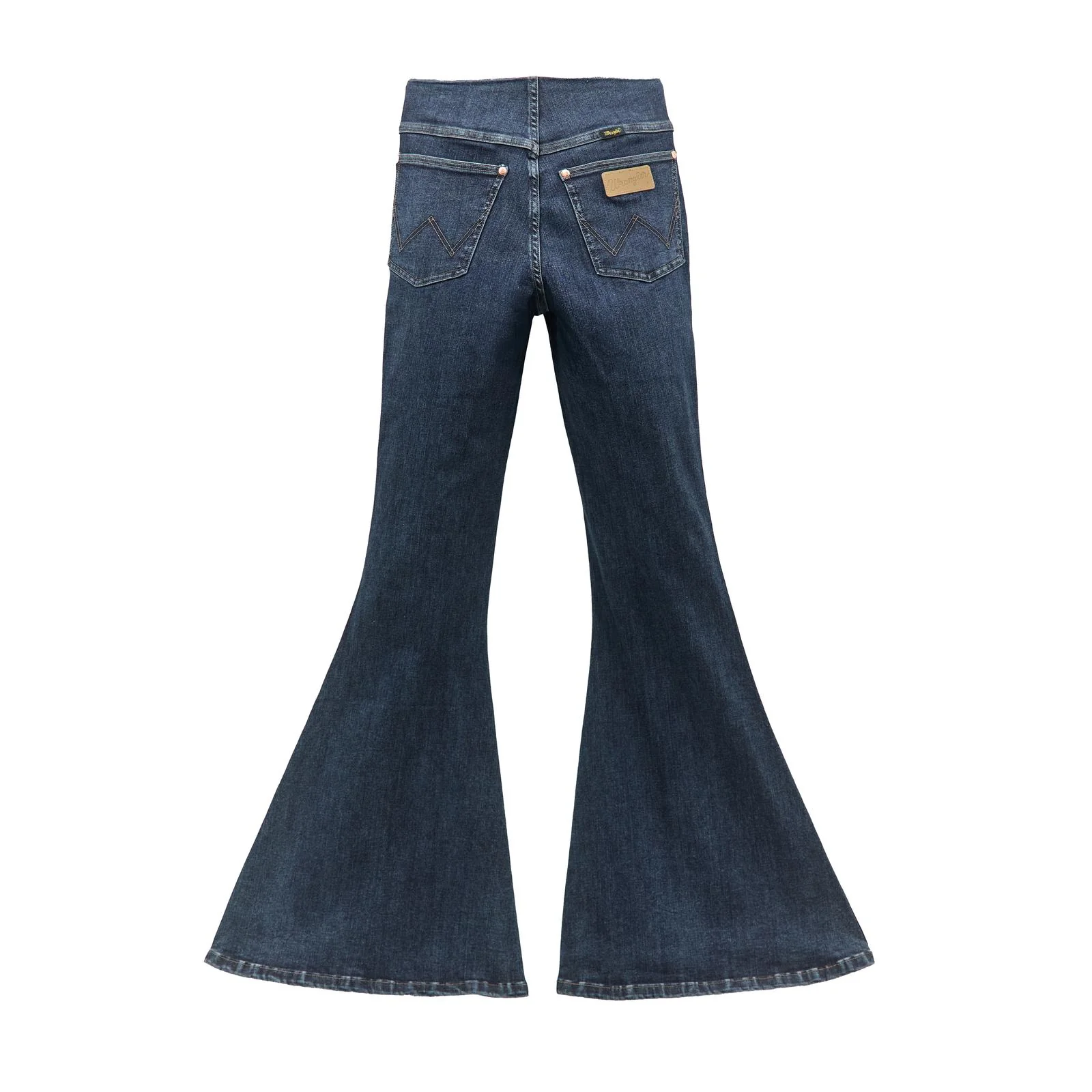 Wrangler® Women x Lainey Wilson Pull On Bell Bottoms - Dark Denim Wash - 112368250 - Image 2