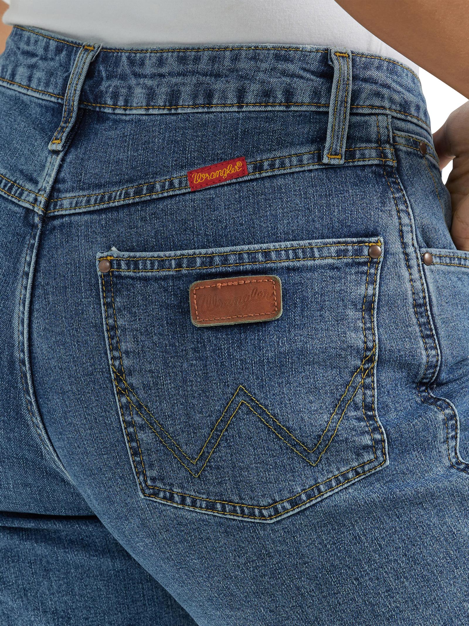 Wrangler® Women's Cowboy Cut® Slim Fit High Waist Stretch Jean - Stonewash - 18MWZSW - Image 10