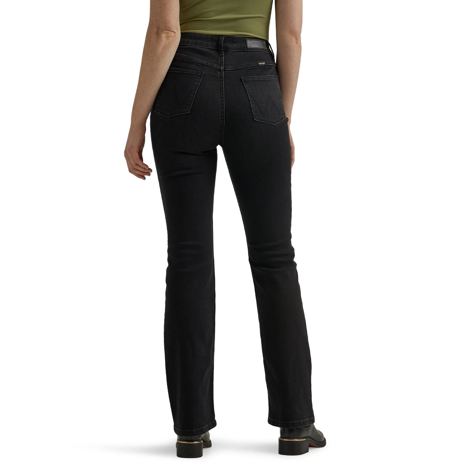 Wrangler® Women's High Rise Bold Boot Jean - Black  - 112324252 - Image 2