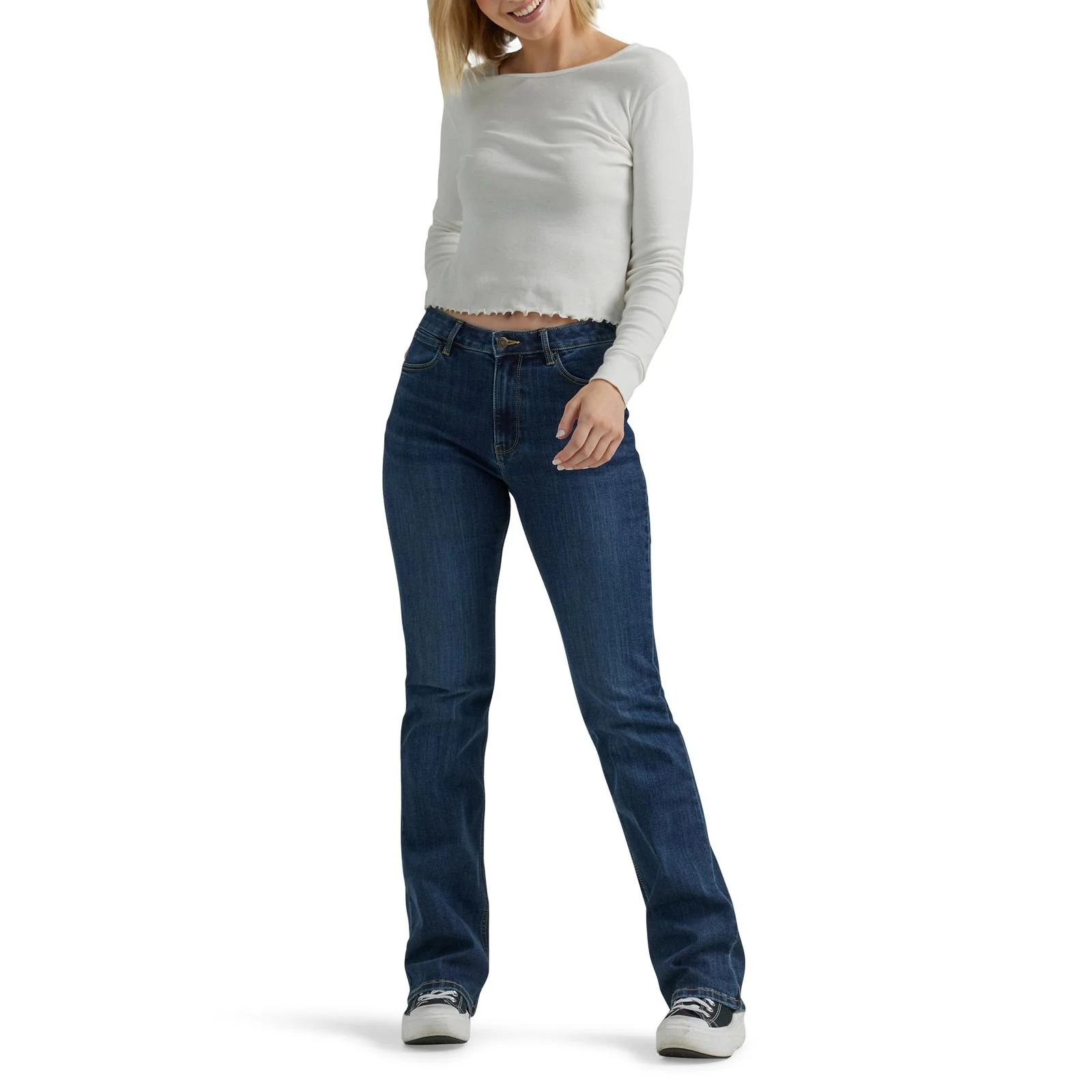 Wrangler® Women's High Rise Bold Boot Jean - Stockton - 10MT1BTSN - Image 2