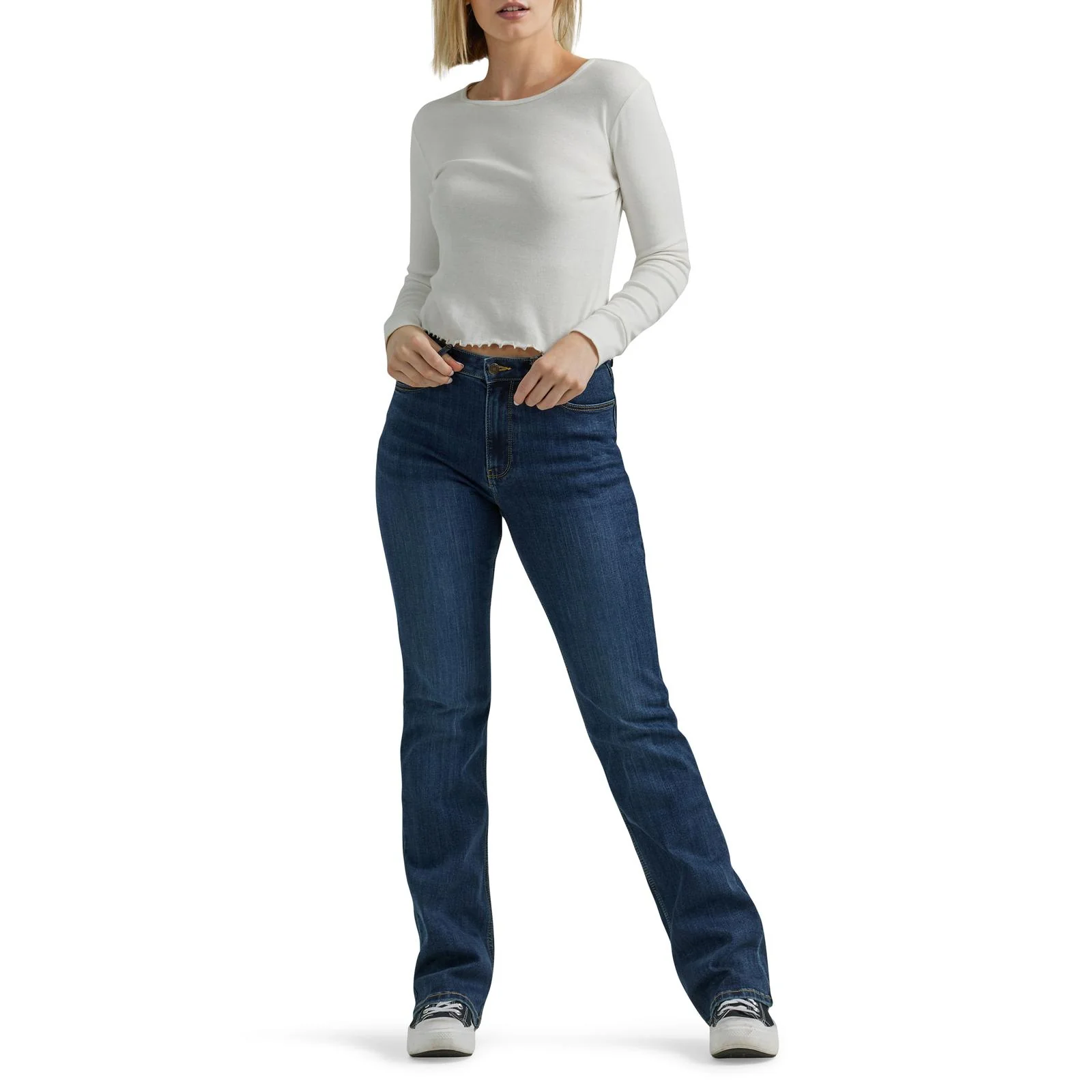 Wrangler® Women's High Rise Bold Boot Jean - Stockton - 10MT1BTSN - Image 3