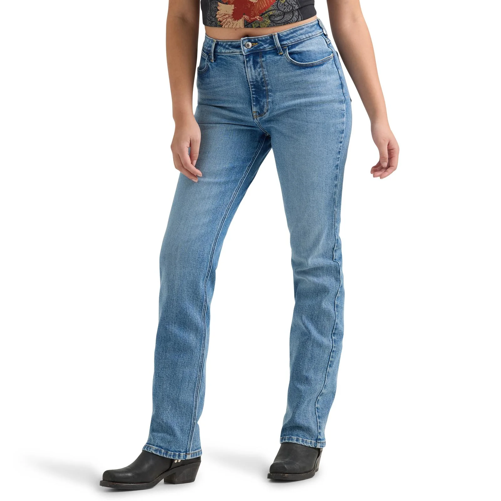 Wrangler® Women's High Rise True Straight Leg Jean -  Ivy - 112349987